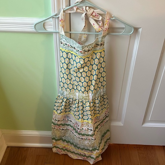 NWT Anthropologie Sewing Basket Apron